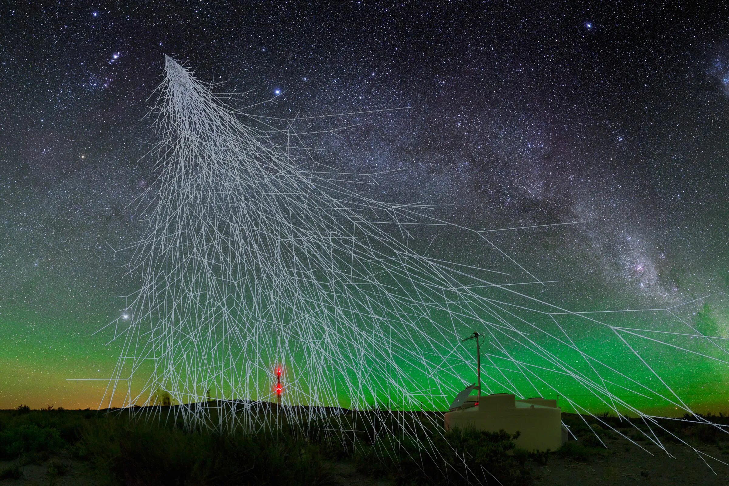 Обсерватория Пьера оже. Космические лучи. Галактические космические лучи. Первичные космические лучи.