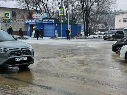 Залило машину водой