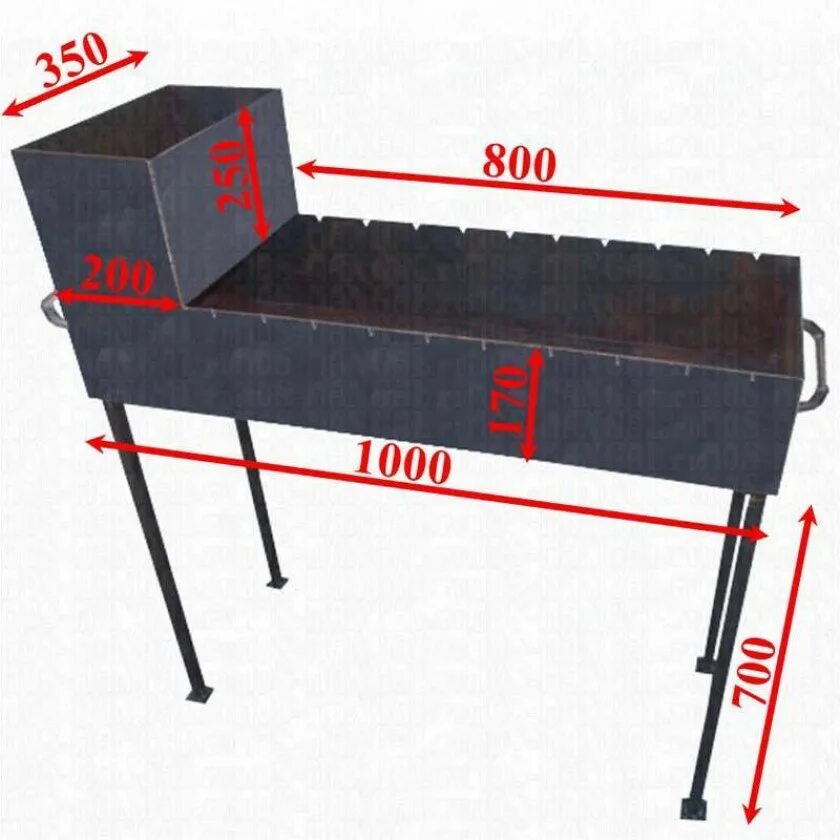 Мангал дымок стандарт с 6 шампурами. Оптимальный размер мангала для шашлыка чертеж. Мангал 1000х350х180 чертежи. Мангал с регулируемым дном чертеж. Какой высоты должен быть мангал.