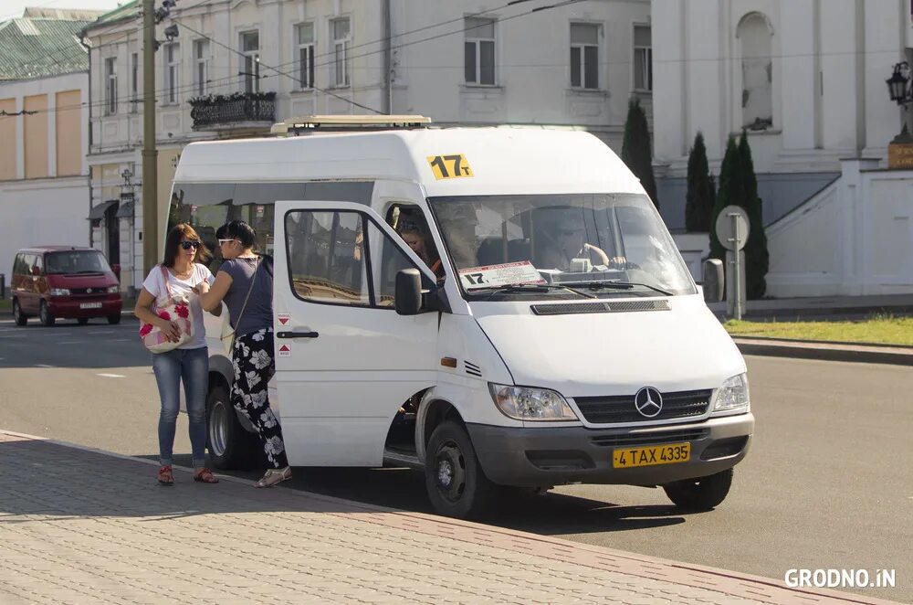 Маршрутное такси гродно
