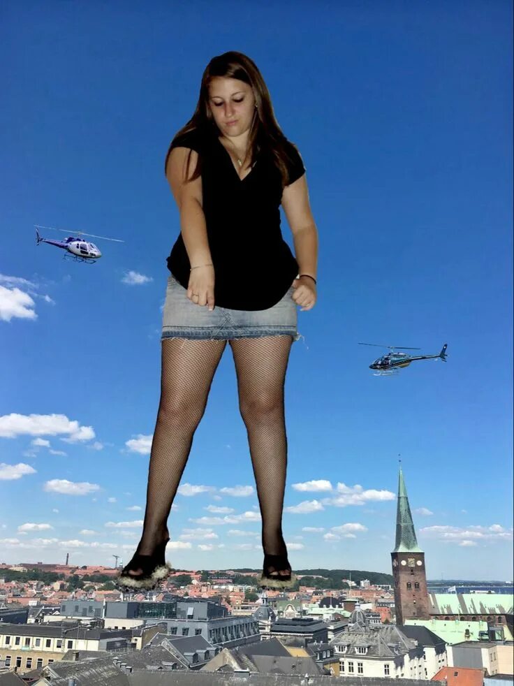 Giantess Келли. Великанша тоже хочу