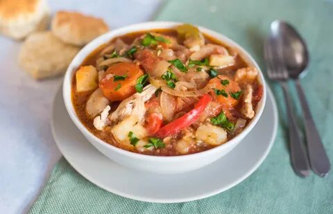 Овощное рагу с картофелем и грибами