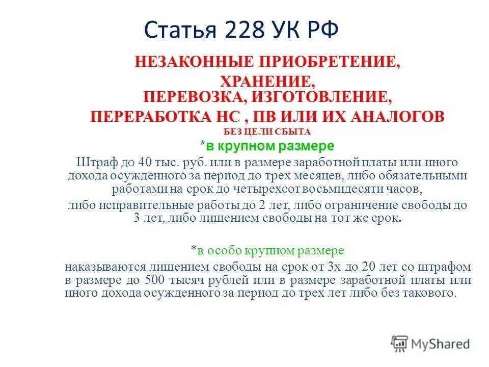 228 4 г ук рф. 228 Статья уголовного кодекса РФ. 228 Ч 1 УК РФ наказание. Статья 228 УК РФ часть 2 наказание. Ст 228 1 УК РФ наказание.