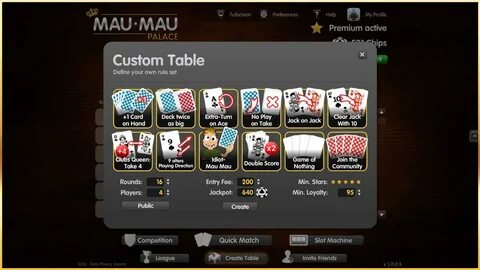 Card setting