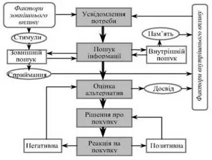 Этапы процесса оценки и выбора альтернатив