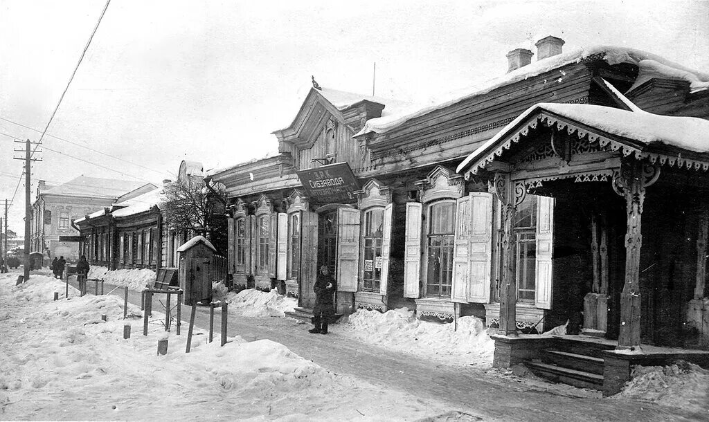 Омске е. Омск 1930 год. Старый Омск ,ул Фрунзе. Сибзавод Омск старое здание. Pastvu Омск.