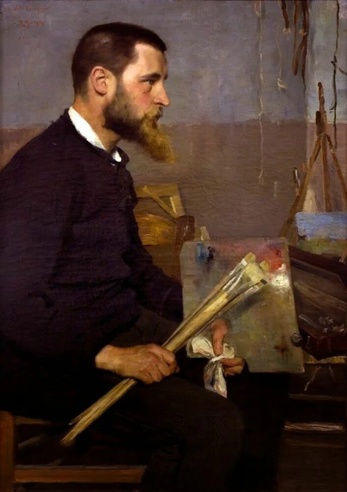 Richard Bergh (1858–1919) . Швеция. Берг художник