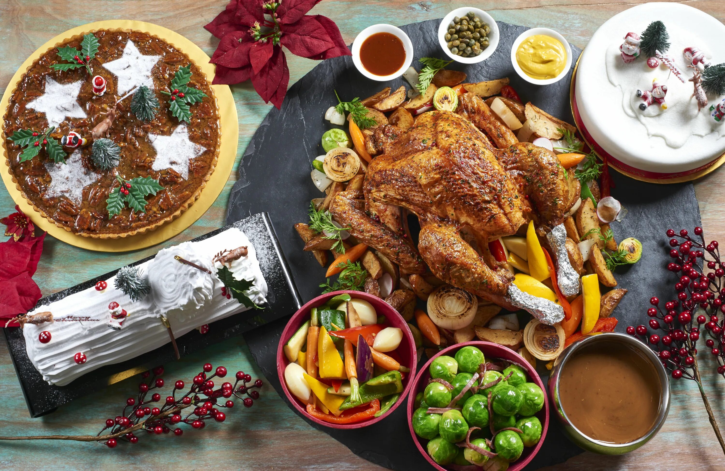 My typical new year table