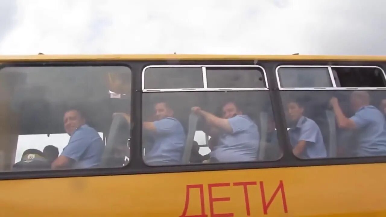 Смешные видео автобусы