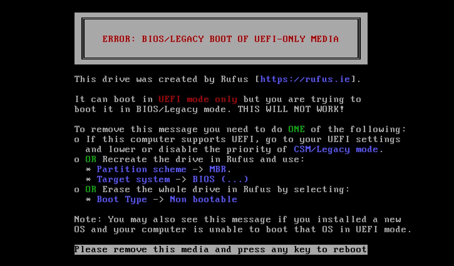 Ошибка Error: BIOS / Legacy Boot of UEFI-only Media. Error BIOS Legacy Boot of UEFI. Error BIOS Legacy Boot of UEFI only Media. Legacy биос. Boot attempt