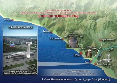 Карта мамайки сочи