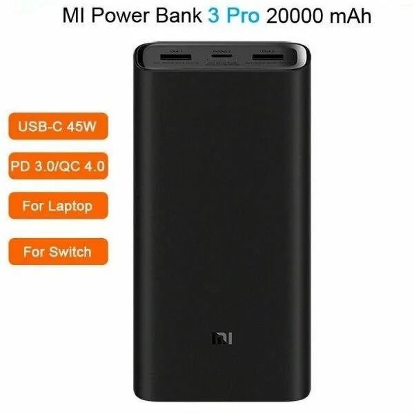 20000mah mi Power Bank 3 Pro. Повербанк Xiaomi mi Power Bank 3 Pro 20000mah. Mi 20000mah Power Bank черный. Xiaomi Power Bank 3 Pro plm07zm. Xiaomi power 3 pro 20000