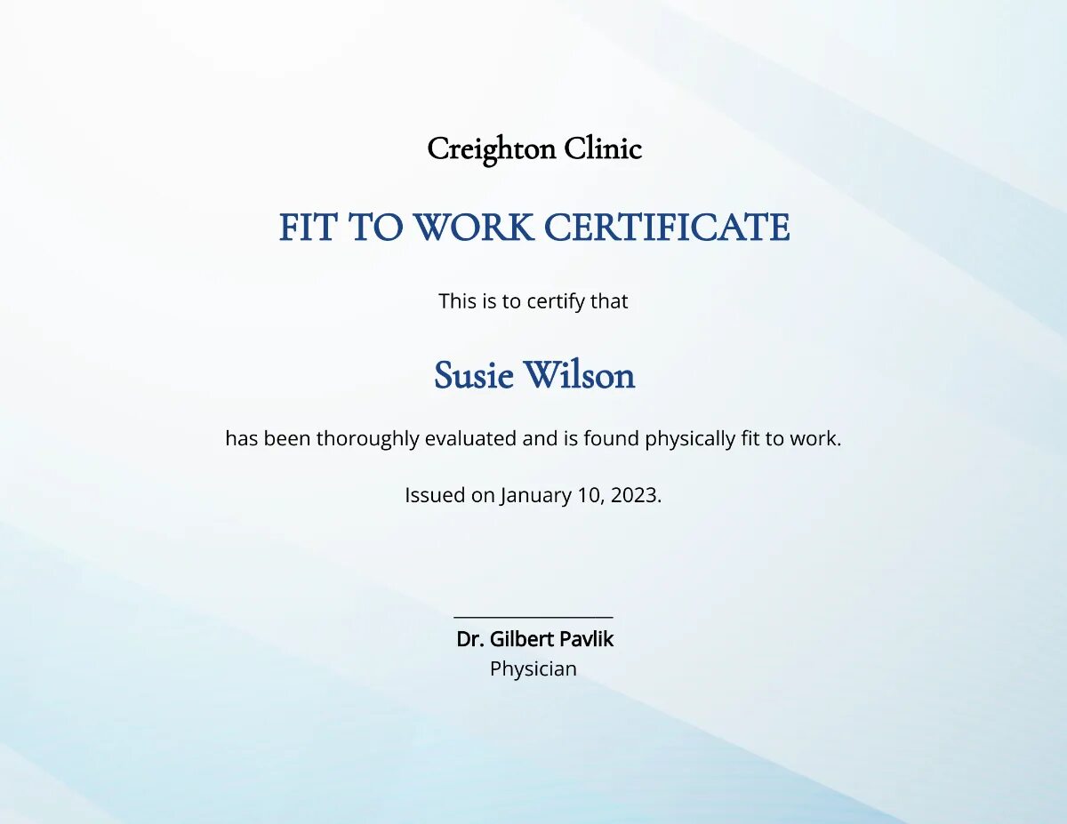 Fit to work Certificate. Medical Certificate. Work Certificate перевод.