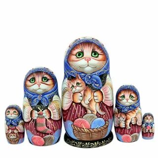 Кошка матрешка стих оригинал