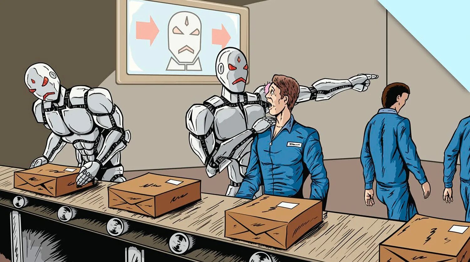 Составь таблицу сравнения человека и робота Роботы в помощь человека Telegraph