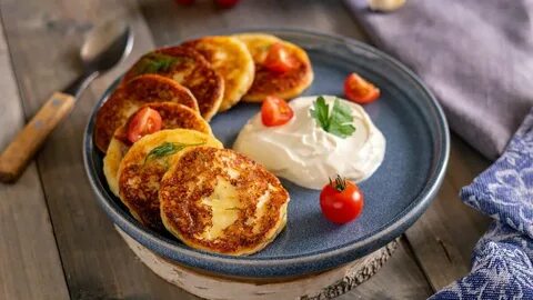 Оладушки с сыром
