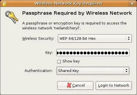 Key required