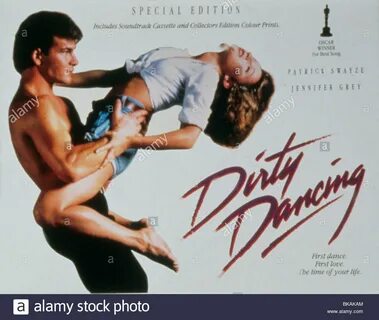 DIRTY DANCING (1987) PATRICK SWAYZE, JENNIFER GREY POSTER DRD 025 Stock.