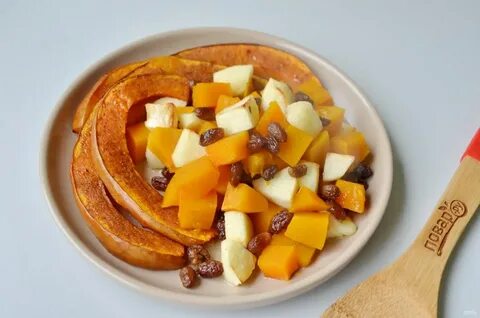 Тыква с изюмом