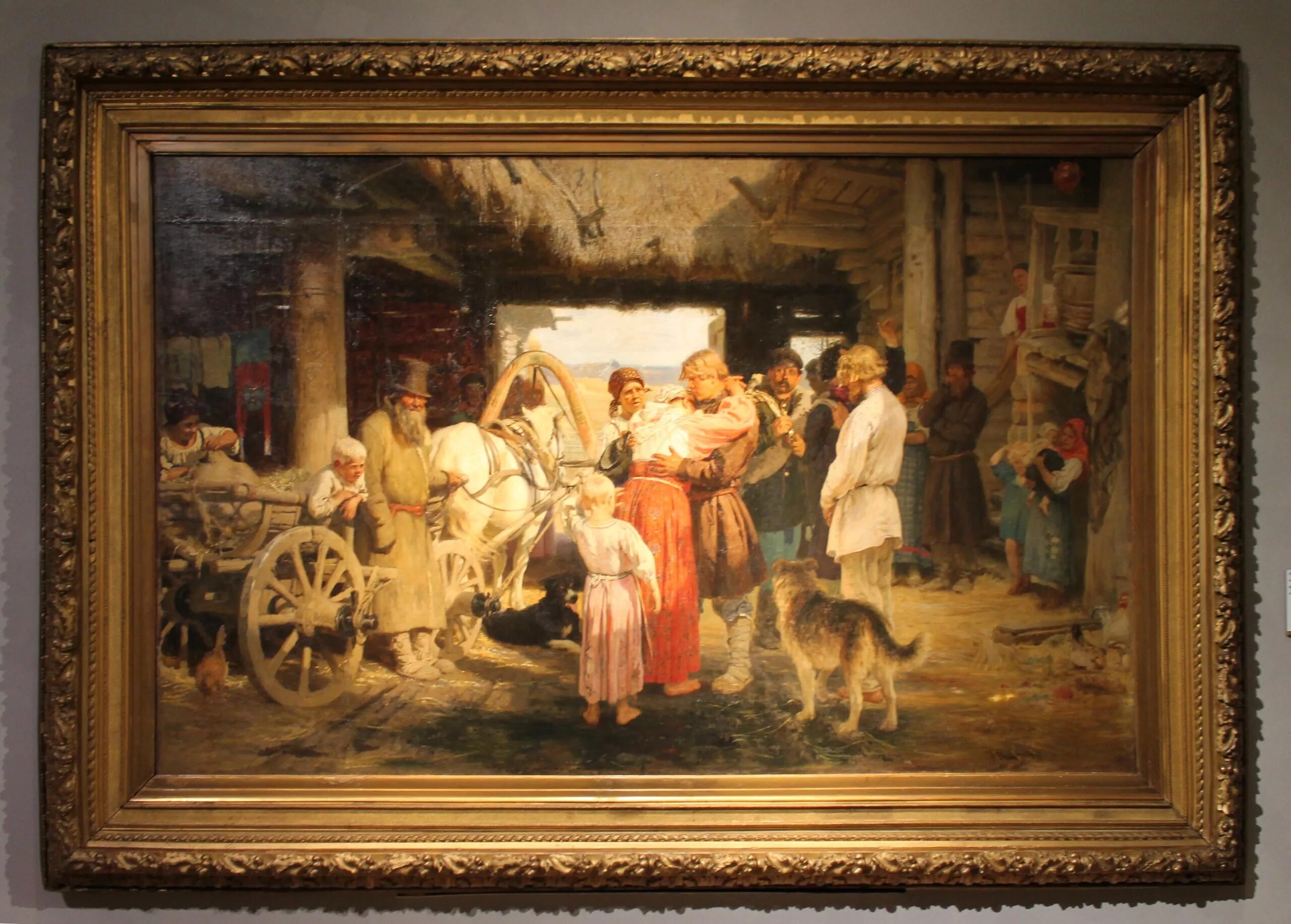Репин проводы. Репин проводы новобранца 1879. Репин проводы. Картина репина проводы новобранца. Репин проводы новобранца 1879.