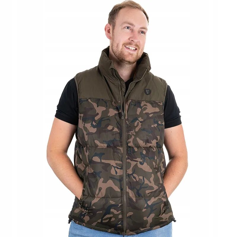 Fox camo. Fox Camo Khaki RS Gilet. Жилетка утепленная Fox Camo/Khaki RS Gilet. Куртка Фокс Камо. Безрукавка Fox.