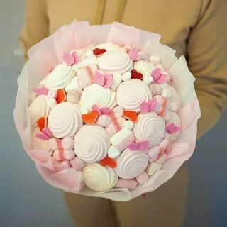 Цветы из зефира своими руками мастер