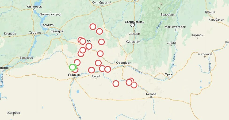 Карта подтопления оренбургской области. Карта Оренбурга 2023. Карта паводковая обстановка в Оренбургской области 1995 год. Карта паводка. Уровень Урала в Оренбурге.