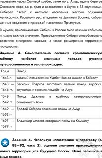 Российские путешественники 5 класс география таблица ответы