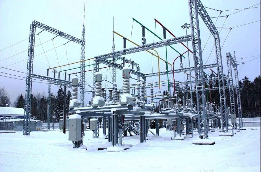 зру 110/6 кв. открытые закрытые распределительные устройства. ору и зру. трансформаторная подстанция 110/10 кв. кру-2р-200.