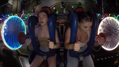 Hotties slingshot ride compilation roundup slingshot ride pass Out funny sl...