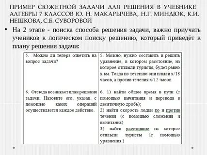 Текстовая сюжетная задача в 1 действие