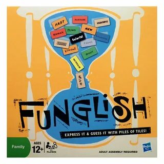 FUNGLISH Настольные игры для изучения английского языка