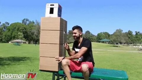 Falling boxes