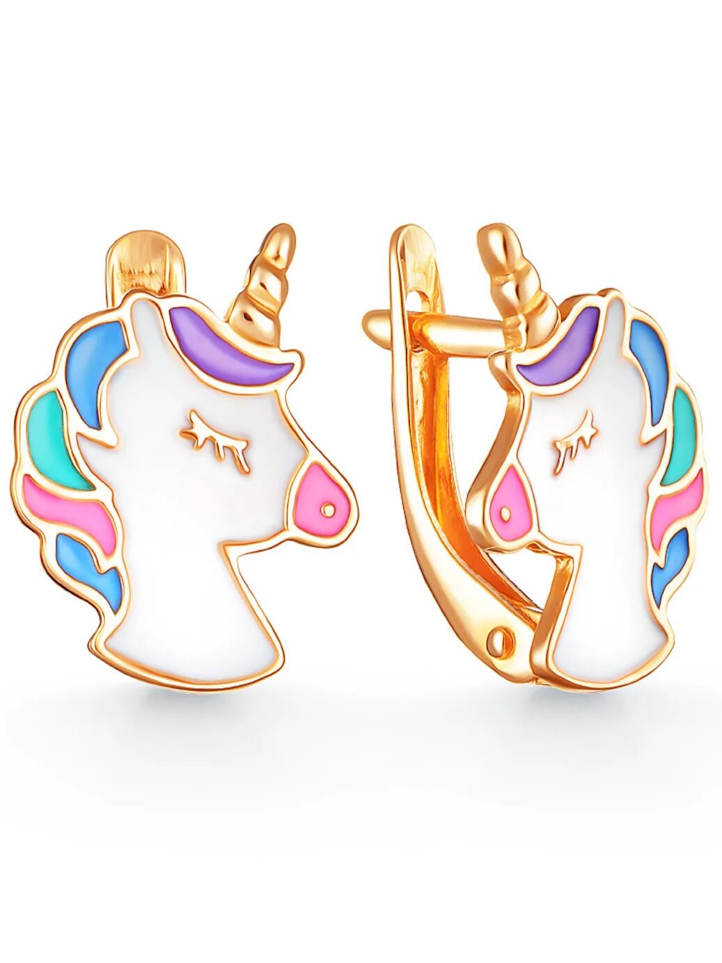 Серьги единороги. Серьги детские 901021667 эмаль серебро единорог. Сережки единорожки. Серёжки с единорогом золотые. Серьги с единорогом детские.