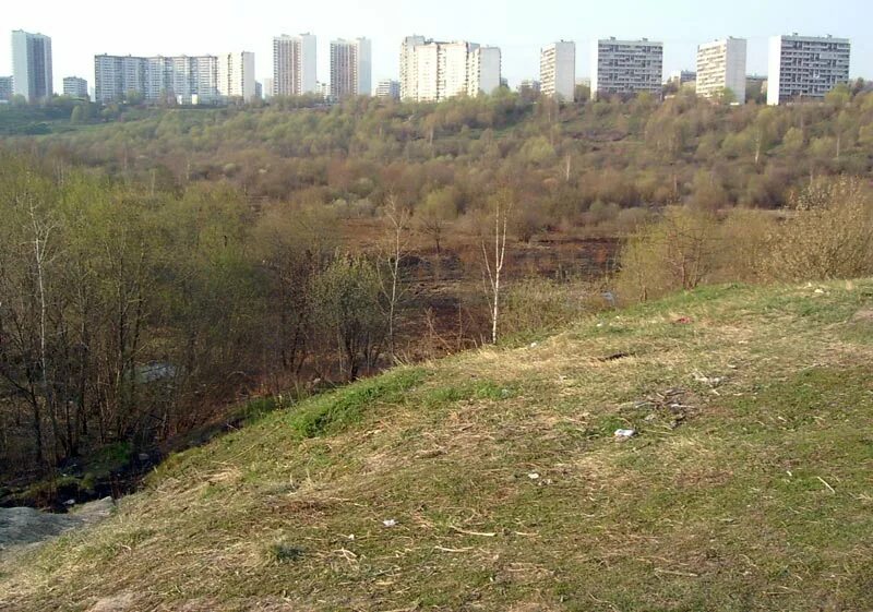 Сходненский ковш история в картинках Спустись... Сходненский Ковш, Москва, весна 2006