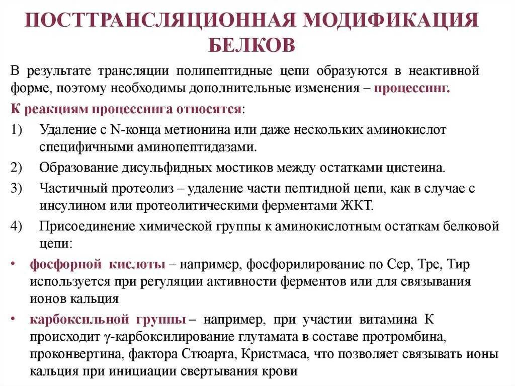 Процесс модификации. Процесс модификации