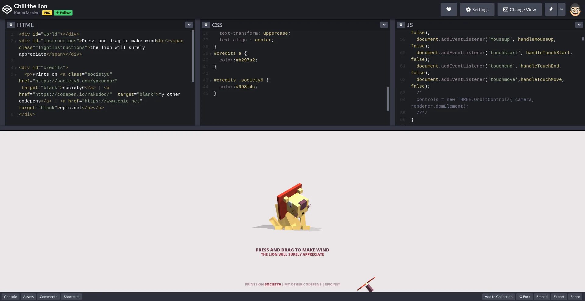 Coding playground