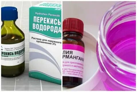 Убрать запах мочи перекисью водорода