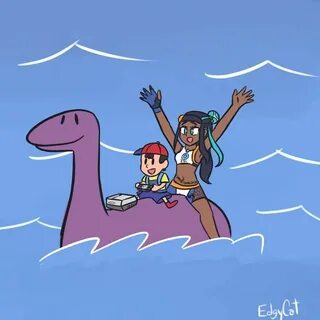 with Nessa and Nessie on Loch Ness Nessa Know Your Meme List Of Characters,...