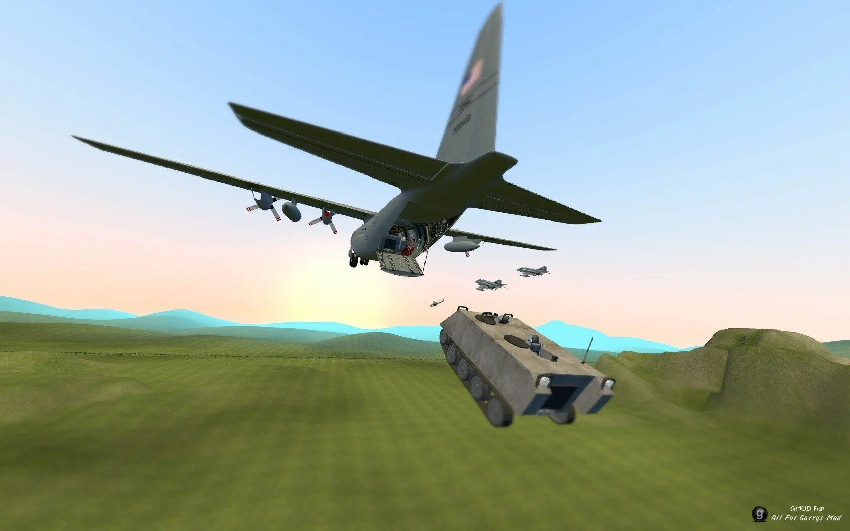 Gmod planes