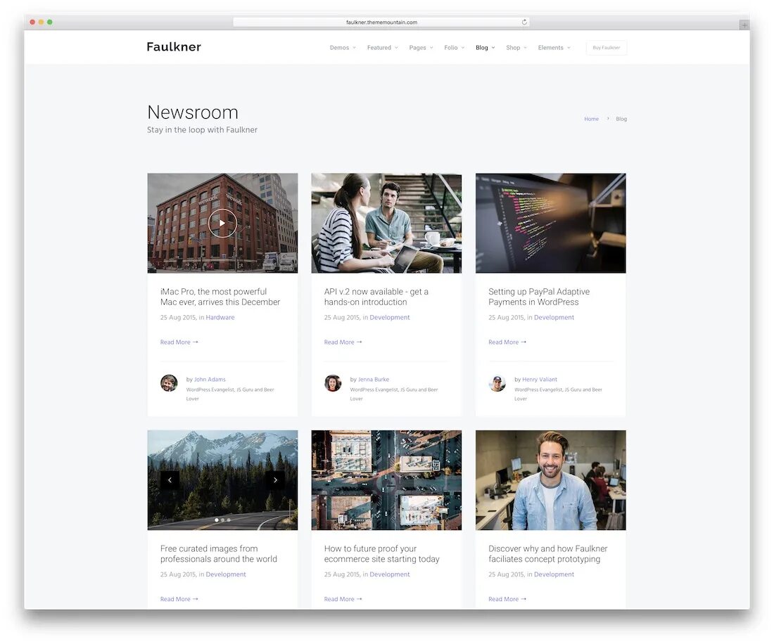 Blog page html. Blog page.