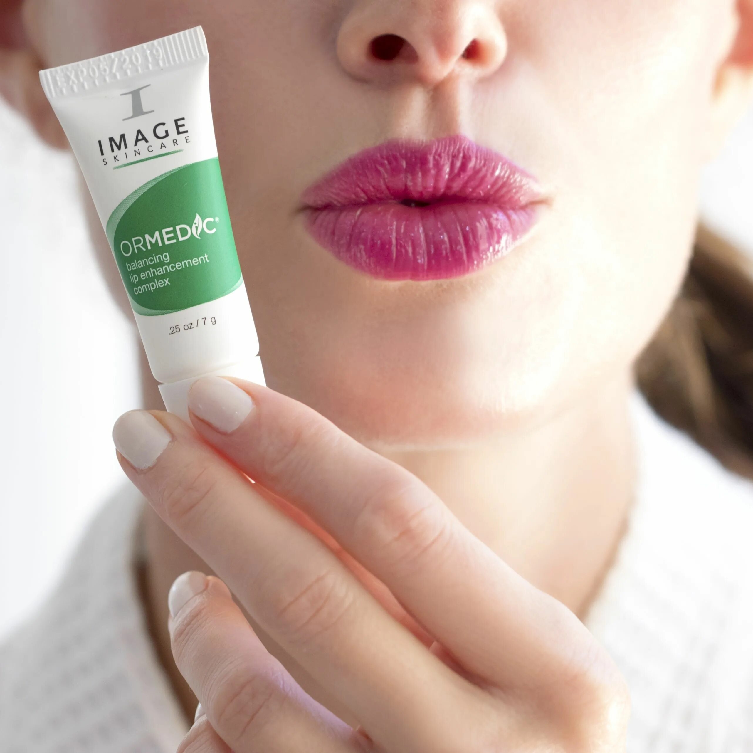 Пилинг для губ. Image skincare ormedic balancing lip enhancement complex. имидж косметика. гель для губ images.
