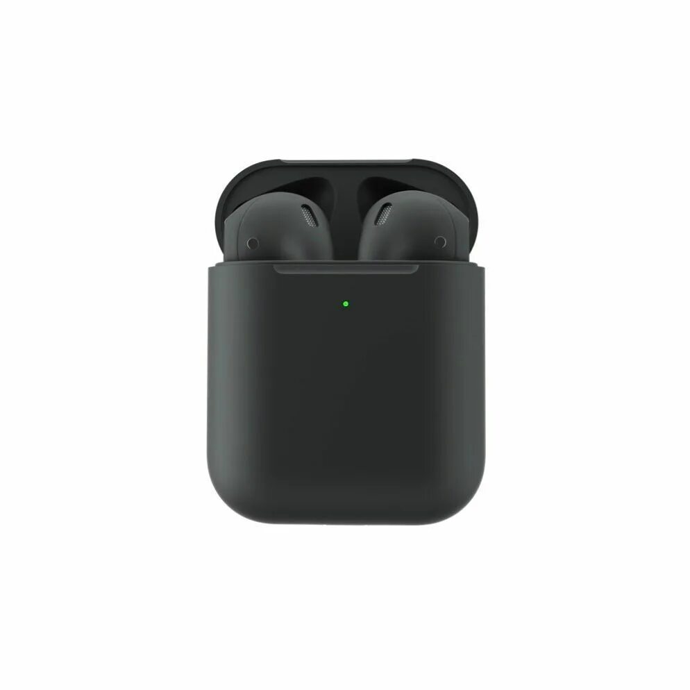 Наушники airpods 5. Apple AIRPODS 2 Black. Наушники TWS Apple AIRPODS 2. Наушники i12 TWS черные. Беспроводная гарнитура Apple AIRPODS 2 (Matte Black).