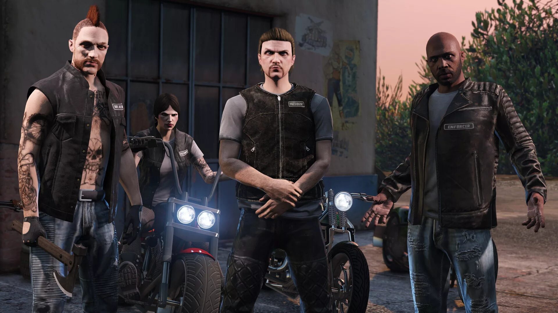 Gta 5 coop. GTA 5 Bikers. Grand Theft auto v байкеры. Байкеры ГТА 5. Grand Theft auto 5 online Bikers.