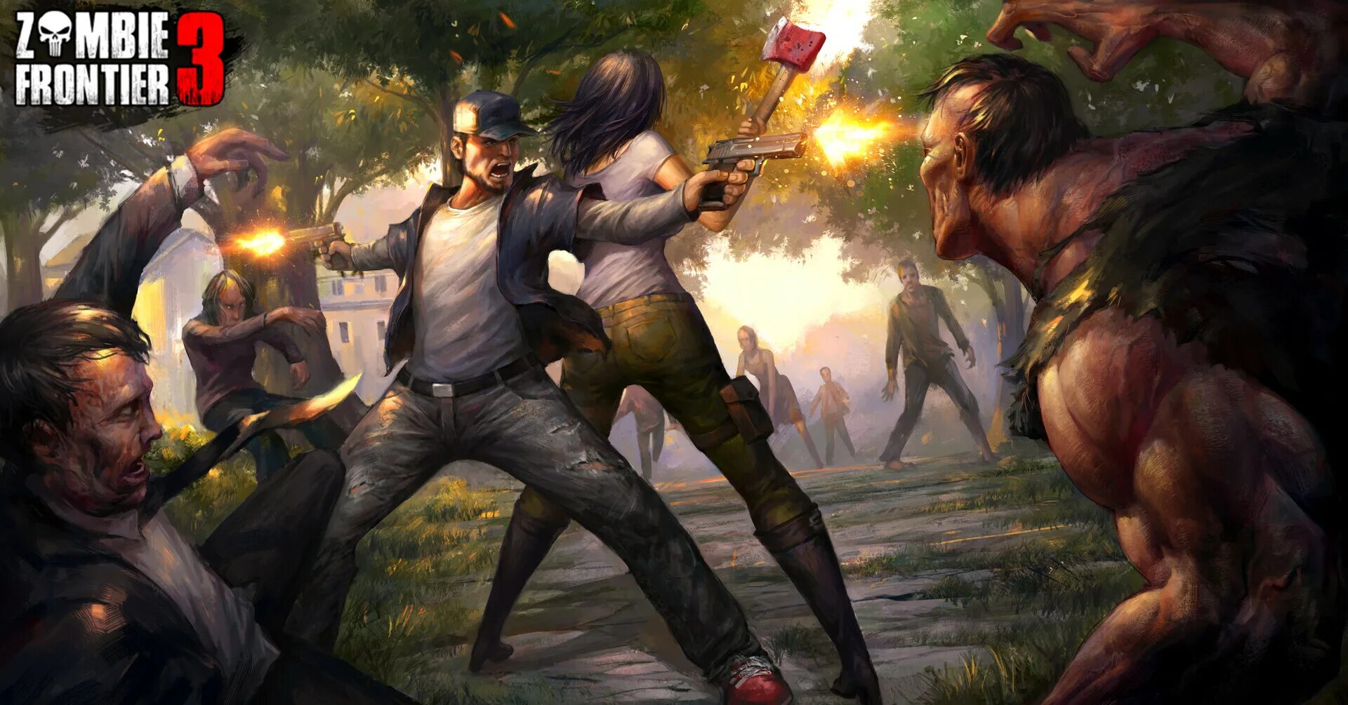 Zombie frontier. Zombie frontier
