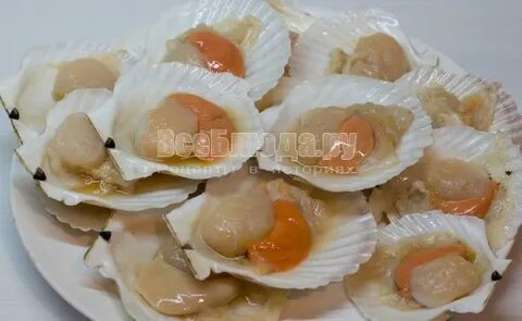 Как приготовить гребешки морские замороженные рецепт