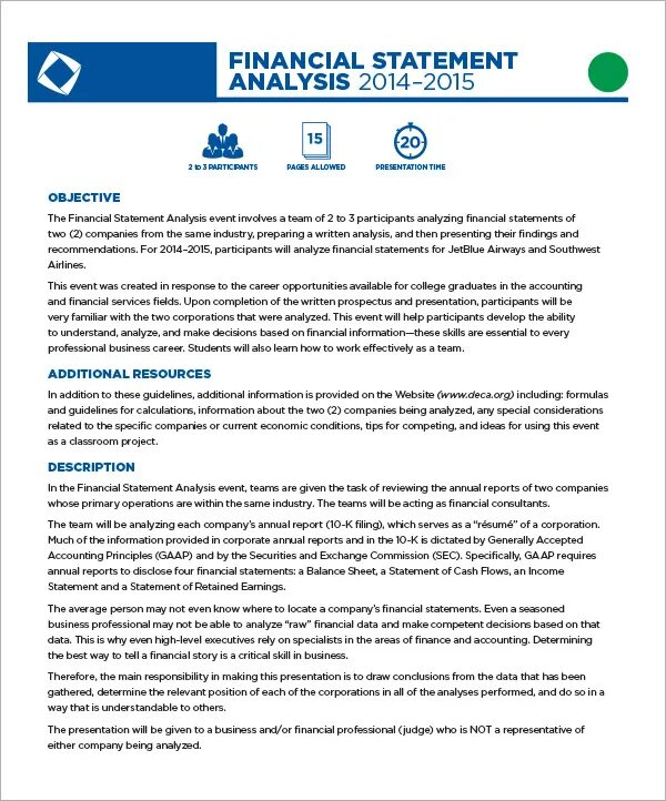 Financial Statement Analysis. Financial Analysis pdf. Statement of Financial Performance. Corporate Annual Report. Report ii