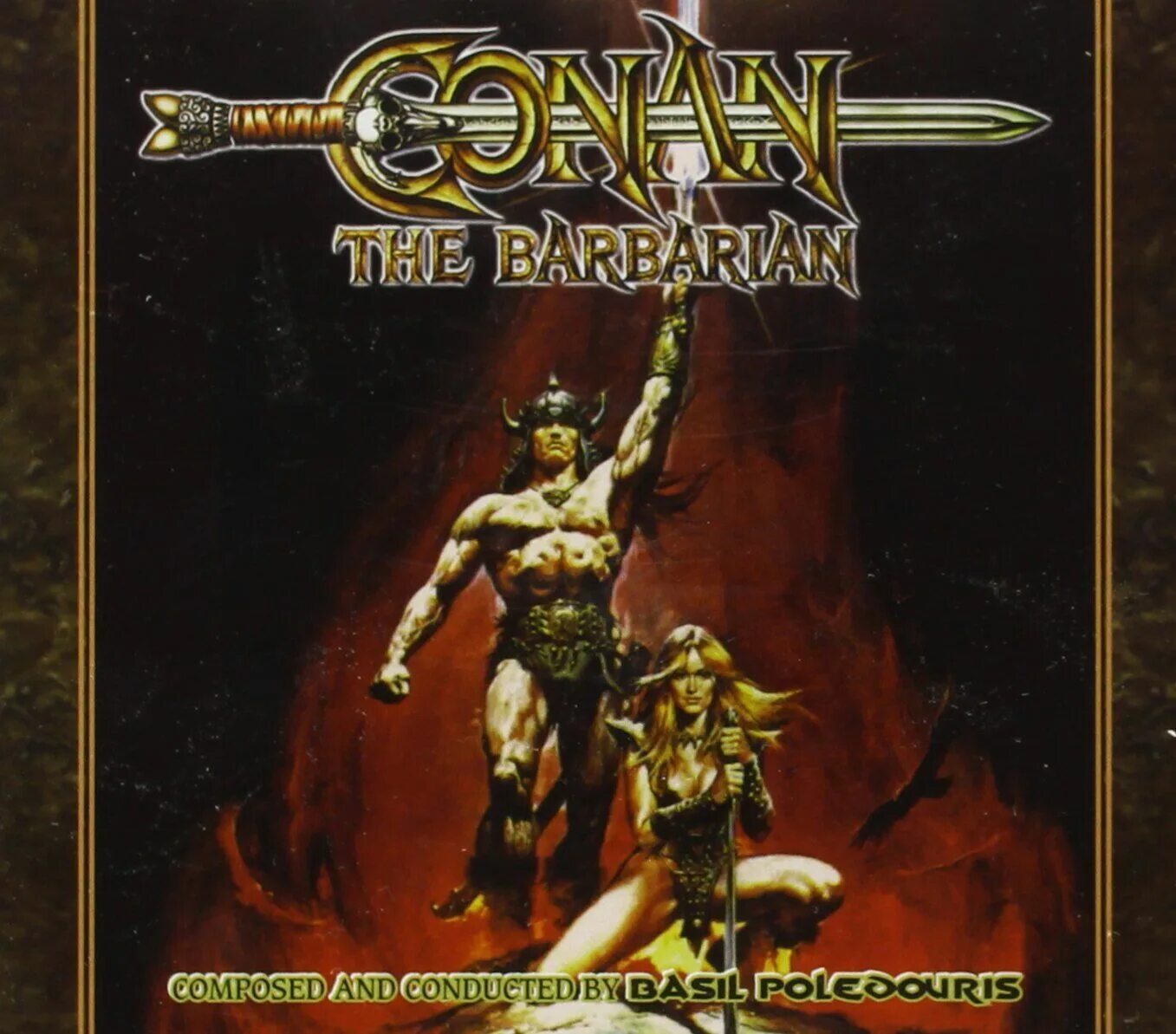 Конан музыка. Конан варвар диск. Базил Полидориус Конан варвар. Conan the Barbarian 1982. Конан 1982 ОСТ.