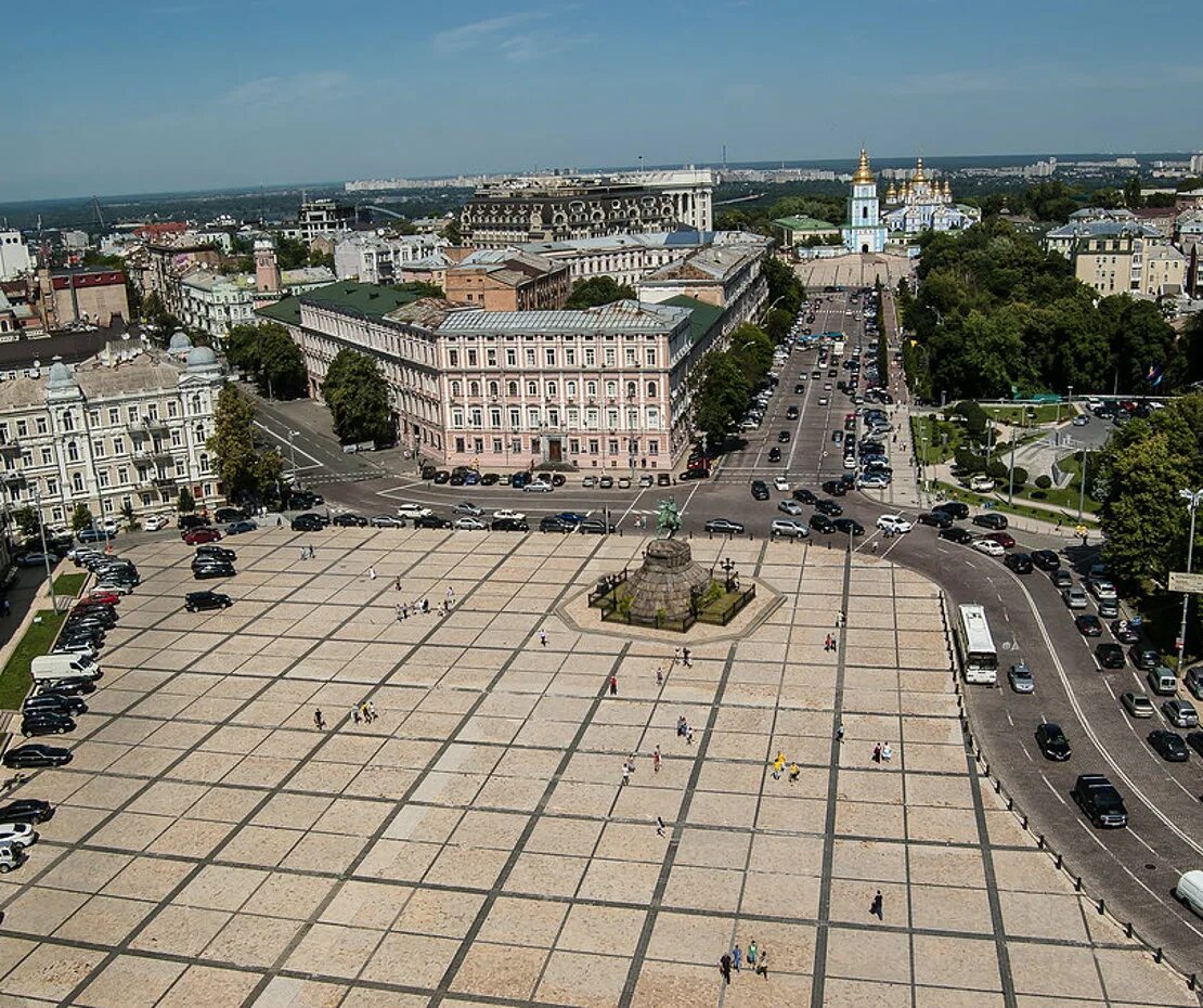 Киев площадь города