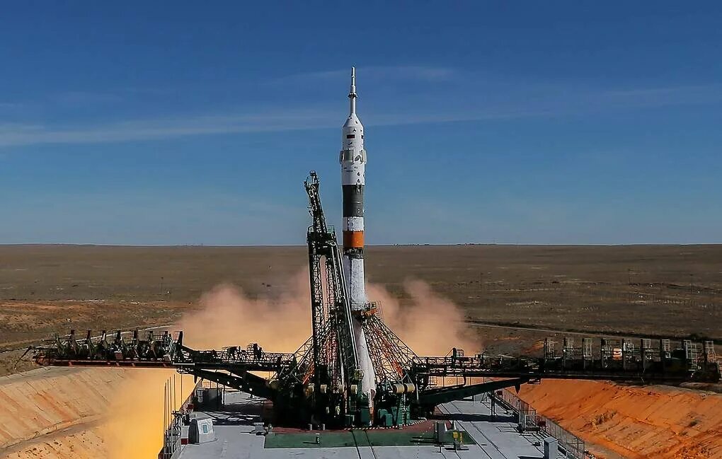 Запуск ракеты в казахстане